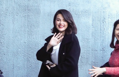 Selena Gomez at Harmony Gold Theater in Los Angeles