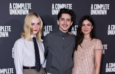 Elle Fanning at the London Photocall for 'A Complete Unknown'