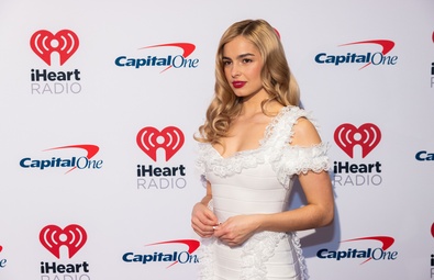 Addison Rae at the 2024 iHeartRadio Jingle Ball in Washington