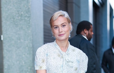 Brie Larson Spotted at 'TODAY' Show Studios in NYC