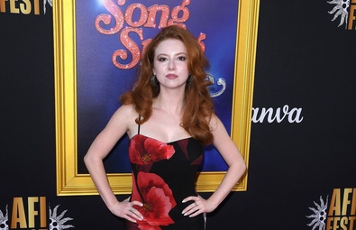 Francesca Capaldi Shines at "Song Sung Blue" Premiere at AFI Fest in Los Angeles