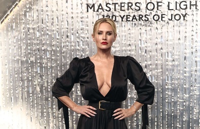 Nicky Whelan Shines at Swarovski Masters of Light Celebration in LA