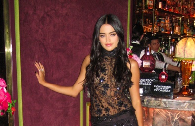 Maia Reficco Shines at Viktor&Rolf Flowerbomb Pretty Peony Launch in NYC