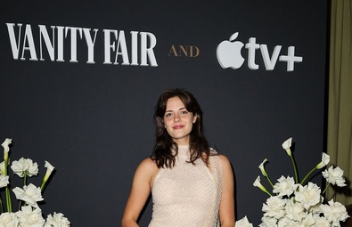 Meg Bellamy Shines at Vanity Fair's London Launch of "Down Cemetery Road