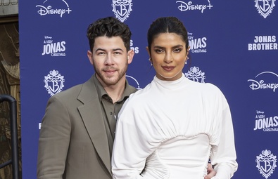 Priyanka Chopra and Nick Jonas Celebrate at Jonas Brothers' Iconic LA Ceremony
