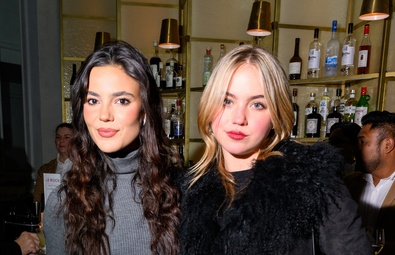 Emma Brooks and Ella Mendelsohn Shine at Michael Kors Rockefeller Center Tree Lighting Event