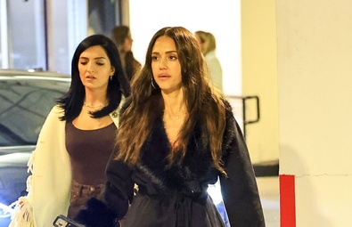 Jessica Alba Spotted at E Baldi in Beverly Hills