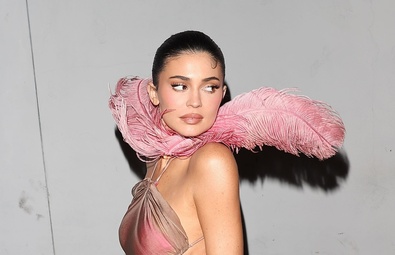 Kylie Jenner Dazzles at Kylie Cosmetics Christmas Party in Sherman Oaks