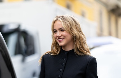 Emma Brooks Shines at Dolce & Gabbana Fashion Show in Milan