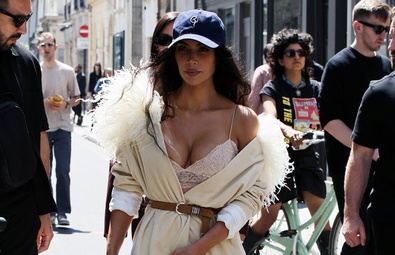 Kim Kardashian's Stylish Parisian Outing