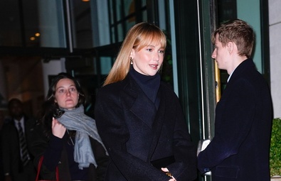 Jennifer Lawrence Joins Josh Horowitz for 'Die My Love' Talk at 92NY in New York