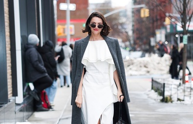 Ella Hunt Shines at Proenza Schouler's NYFW Show in New York