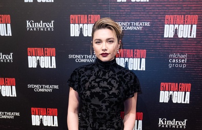 Florence Pugh Shines at "Dracula" West End Premiere in London