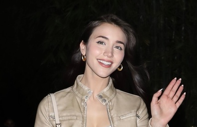 Caylee Cowan Spotted at San Vicente Bungalows in West Hollywood