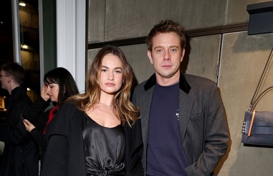 Lily James Shines at JW Anderson's Pimlico Road Store Event During London Fashion Week