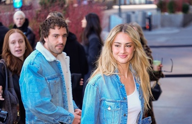 Grace Van Patten Shines at the Calvin Klein Show During New York Fashion Week