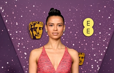 Gugu Mbatha-Raw Shines at the EE BAFTA Film Awards in London