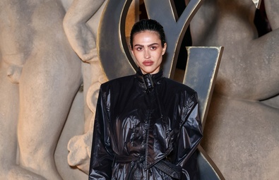 Amelia Gray Shines at Saint Laurent's Paris Fashion Week Show