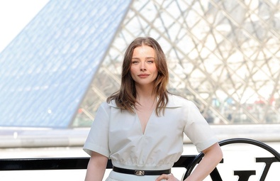 Chloe Grace Moretz Shines at Louis Vuitton's Paris Fashion Week Show
