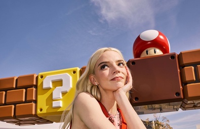 Anya Taylor-Joy Shines at "Super Mario Galaxy" Event in Osaka