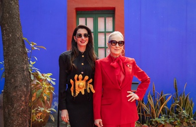 Anne Hathaway and Meryl Streep Reunite at 'The Devil Wears Prada 2' Conference at Casa Azul