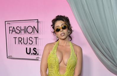 Kali Uchis 在洛杉矶举行的 Fashion Trust US 2026 颁奖典礼上大放异彩