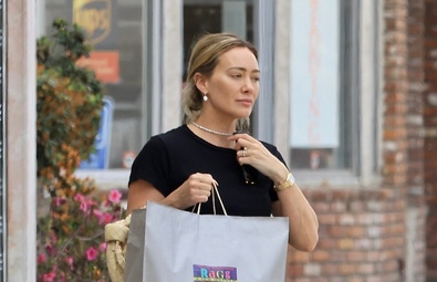 Hilary Duff's Vibrant Shopping Day in Studio City