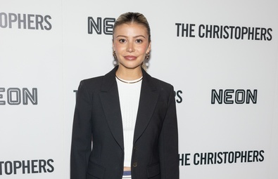 Genevieve Hannelius Shines at "The Christophers" Premiere in New York