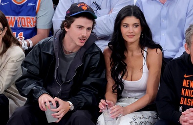 Kylie Jenner Spotted at NBA Playoffs: Knicks vs. Hawks in New York