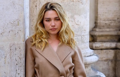 Florence Pugh's Behind-the-Scenes Max Mara Photoshoot in Rome, April 2026