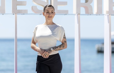 Gaelle Garcia Diaz Graces the Photocall at the 9th Canneseries International Festival
